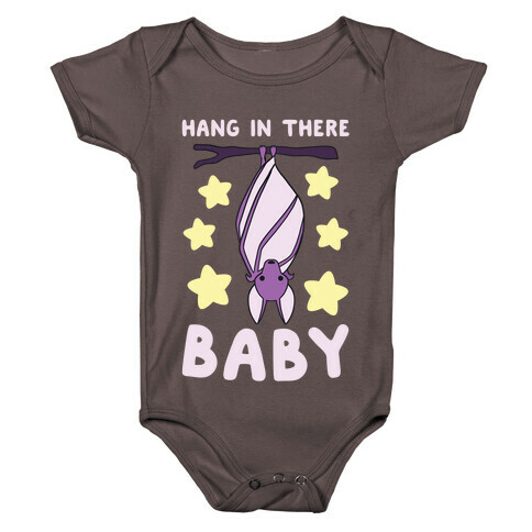 Hang In There, Baby - Bat  Baby One-Piece