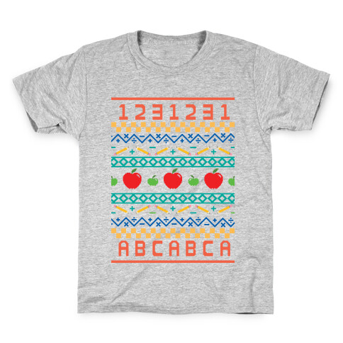 Ugly Teacher Sweater Kids T-Shirt