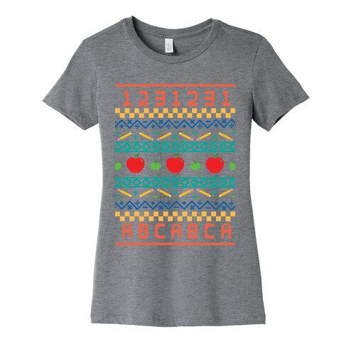 Ugly Teacher Sweater Womens T-Shirt