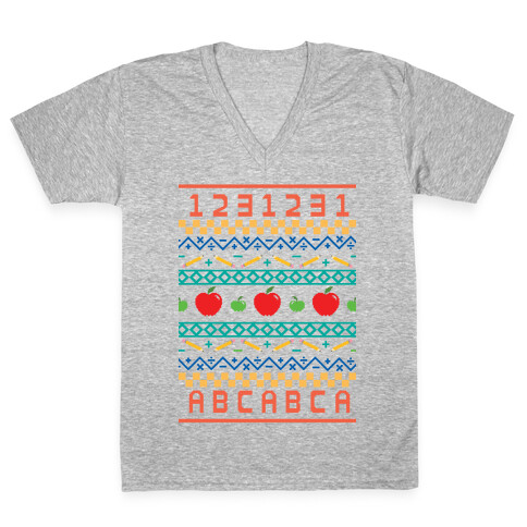 Ugly Teacher Sweater V-Neck Tee Shirt