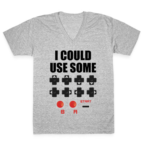 I Could Use Some Extra Lives V-Neck Tee Shirt