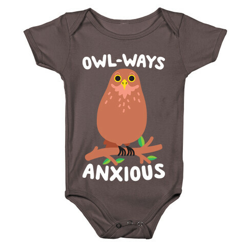 Owl-ways Anxious Owl Baby One-Piece