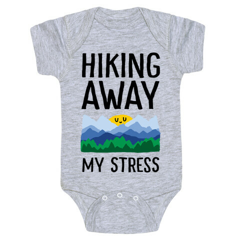 Hiking Away My Stress Baby One-Piece