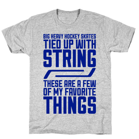 Big Heavy Hockey Skates T-Shirt