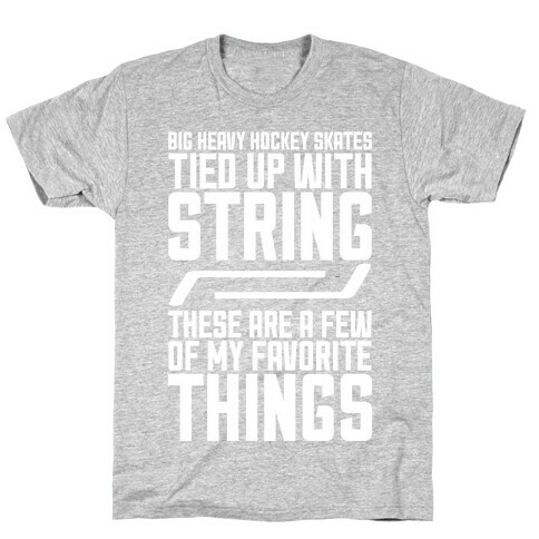 Big Heavy Hockey Skates T-Shirt