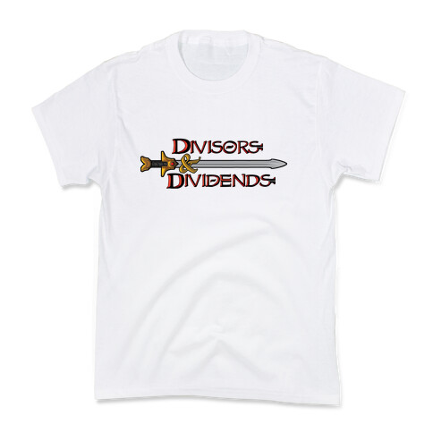 Divisors and Dividends Kids T-Shirt