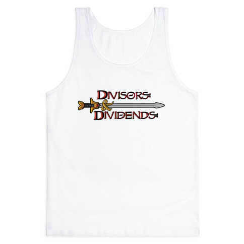 Divisors and Dividends Tank Top