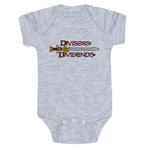 Divisors and Dividends Baby One-Piece