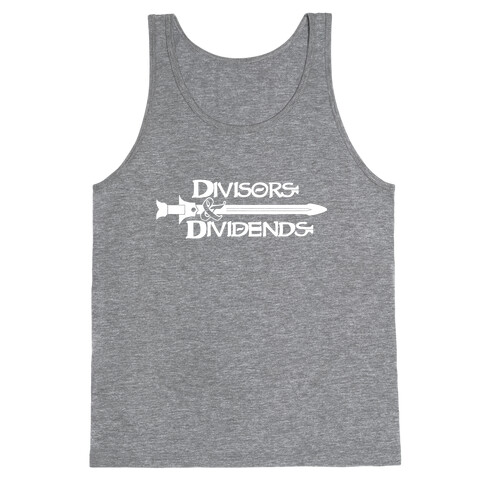 Divisors and Dividends Tank Top