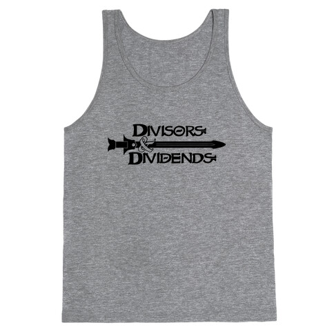 Divisors and Dividends Tank Top