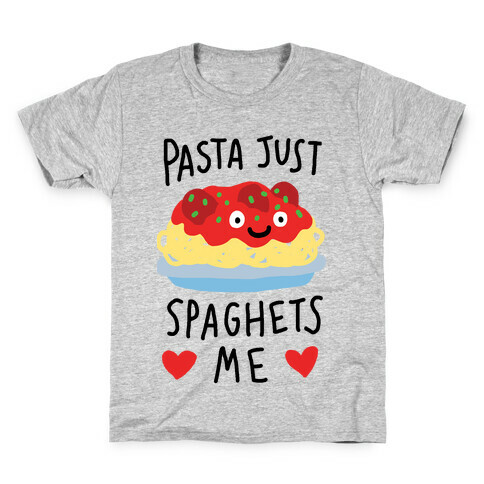 Pasta Just Spaghets Me Kids T-Shirt