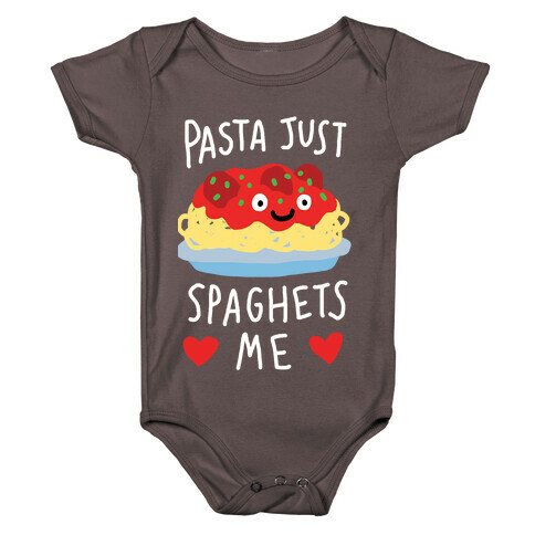 Pasta Just Spaghets Me Baby One-Piece