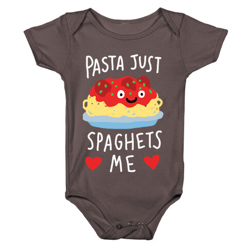 Pasta Just Spaghets Me Baby One-Piece