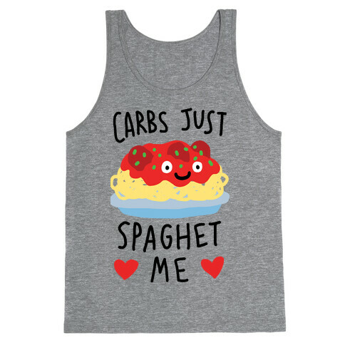 Carbs Just Spaghet Me Tank Top
