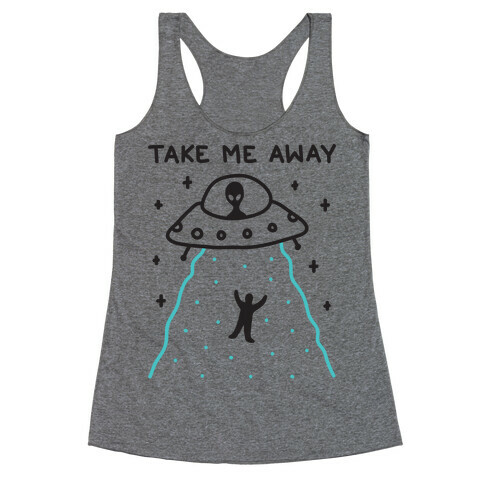 Take Me Away UFO Racerback Tank Top