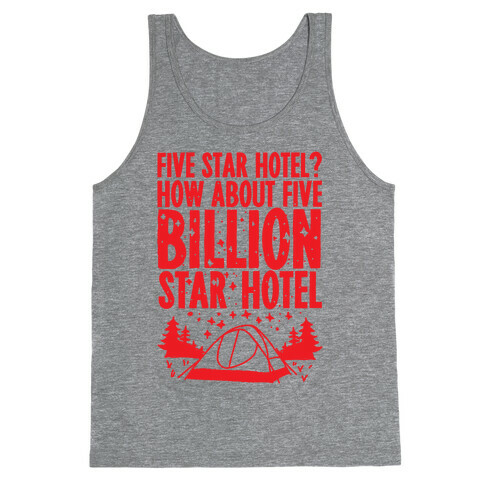 Five Billion Star Hotel Tank Top