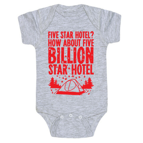 Five Billion Star Hotel Baby One-Piece
