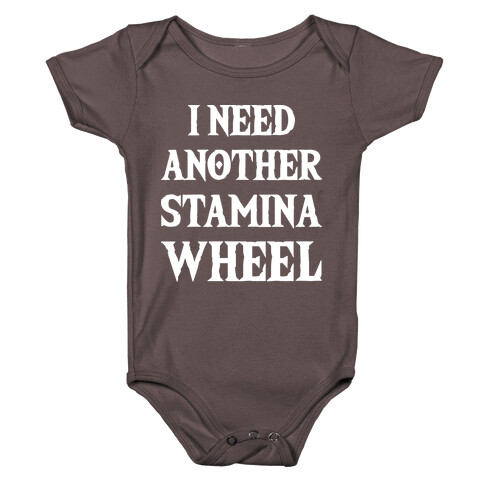 I Need Another Stamina Wheel Zelda Parody Baby One-Piece