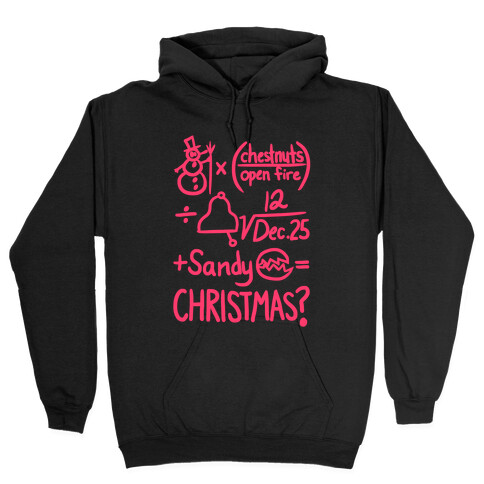 Christmas Equation Hooded Sweatshirt