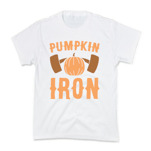 Pumpkin Iron Kids T-Shirt