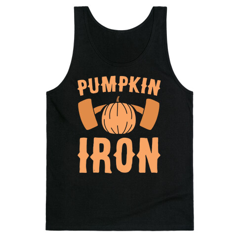 Pumpkin Iron Tank Top