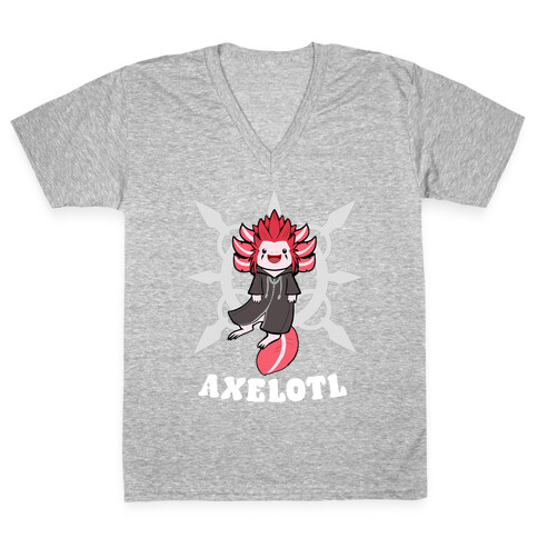 Axelotl V-Neck Tee Shirt