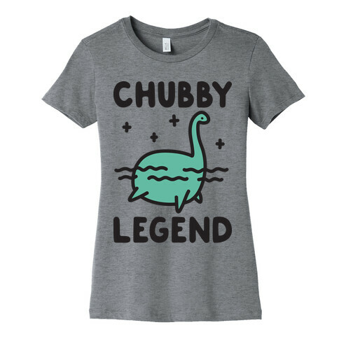 Chubby Legend Nessie Womens T-Shirt