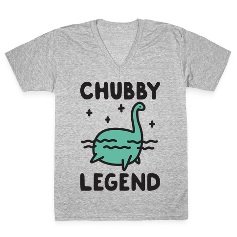 Chubby Legend Nessie V-Neck Tee Shirt