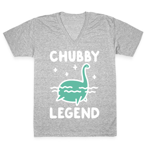 Chubby Legend Nessie V-Neck Tee Shirt