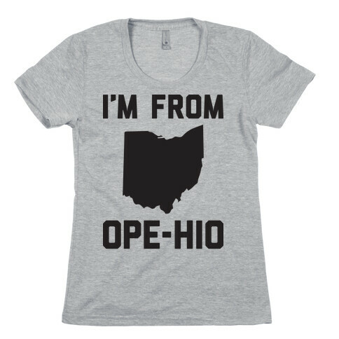I'm From Ope-hio  Womens T-Shirt