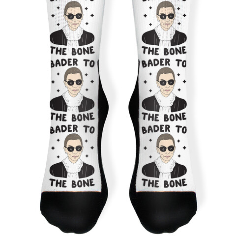 Bader To The Bone RBG Sock