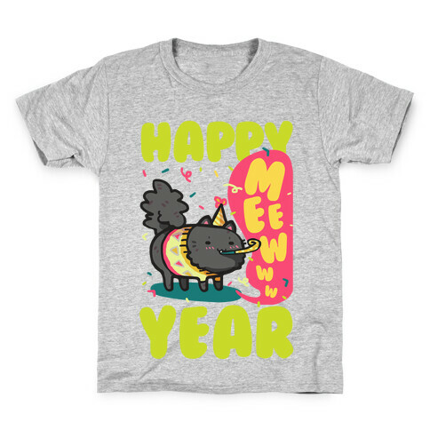 Happy Mew Year Kids T-Shirt