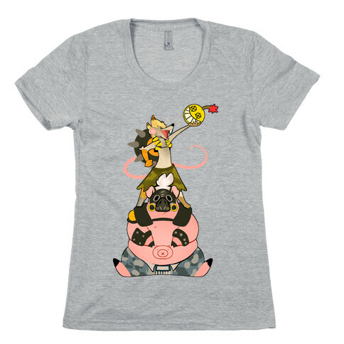 Our Names Are Junkrat and Roadhog! Womens T-Shirt