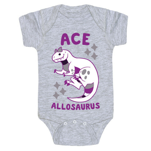 Ace Allosaurus  Baby One-Piece