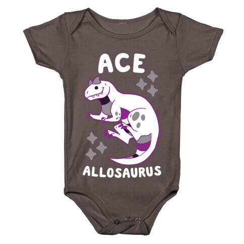 Ace Allosaurus  Baby One-Piece