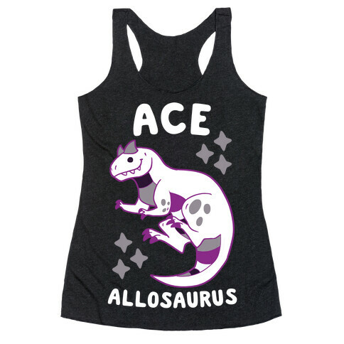 Ace Allosaurus  Racerback Tank Top