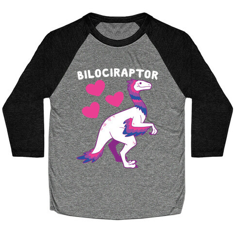 Bilociraptor  Baseball Tee