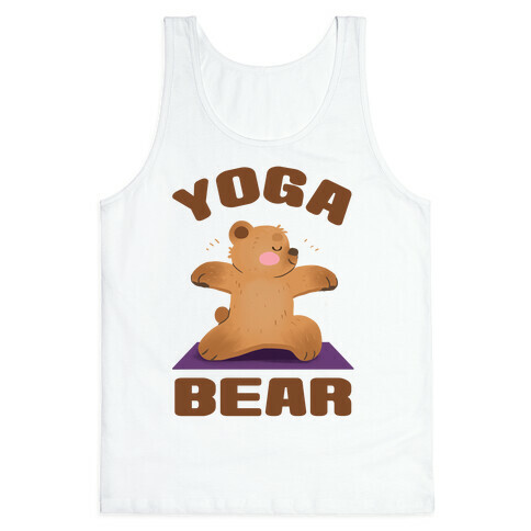 Yoga Bear Tank Top