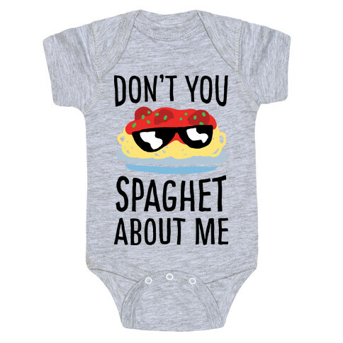 Don't You Spaghet About Me Baby One-Piece