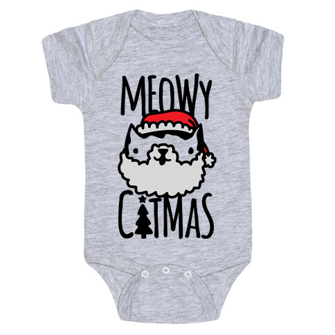 Meowy Catmas Baby One-Piece