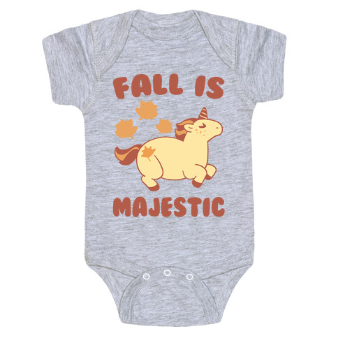 Fall is Majestic - Unicorn Baby One-Piece