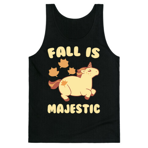 Fall is Majestic - Unicorn Tank Top