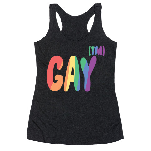 Gay (TM) Racerback Tank Top