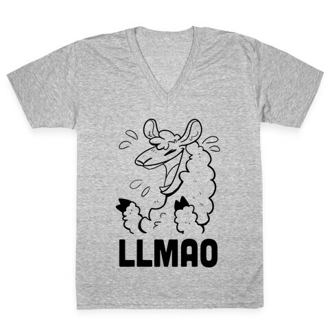 LLMAO V-Neck Tee Shirt