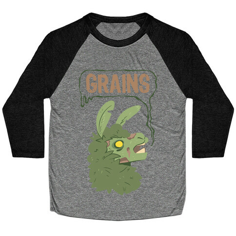 Zombie Llama Baseball Tee