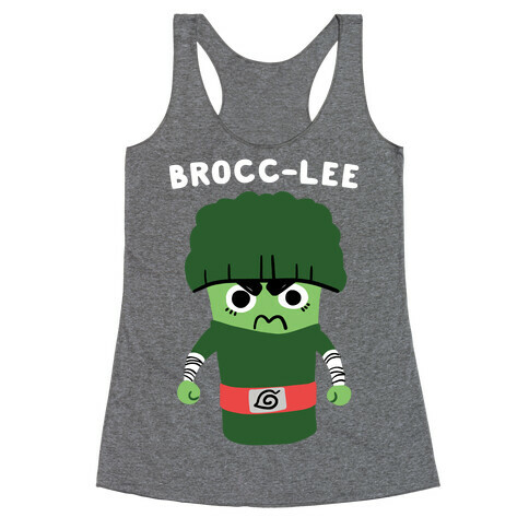 Brocc-Lee - Rock Lee Racerback Tank Top