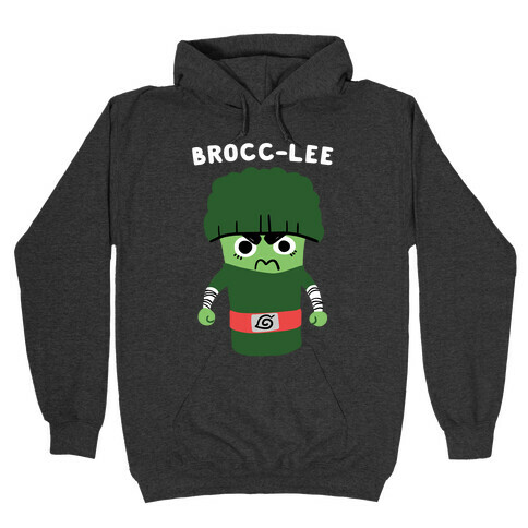 Brocc-Lee - Rock Lee Hooded Sweatshirts | LookHUMAN