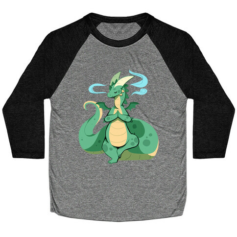 Dragon At Peace Baseball Tee