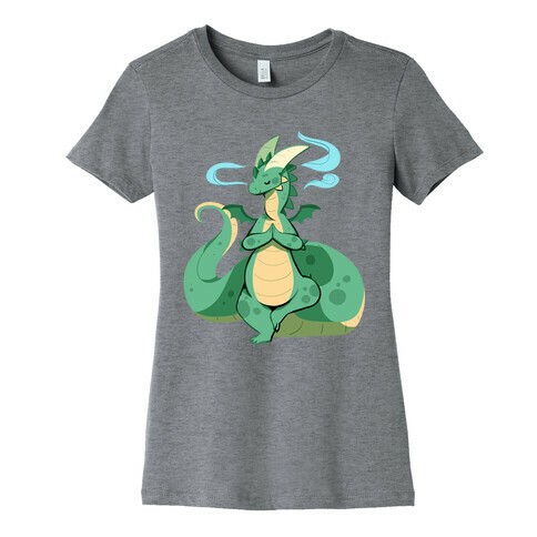 Dragon At Peace Womens T-Shirt