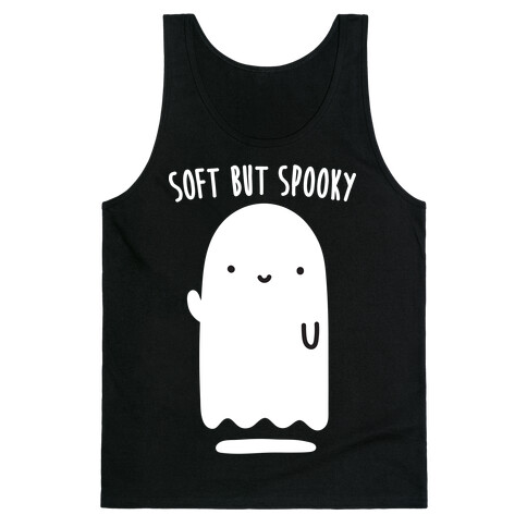 Soft But Spooky Ghost Tank Top